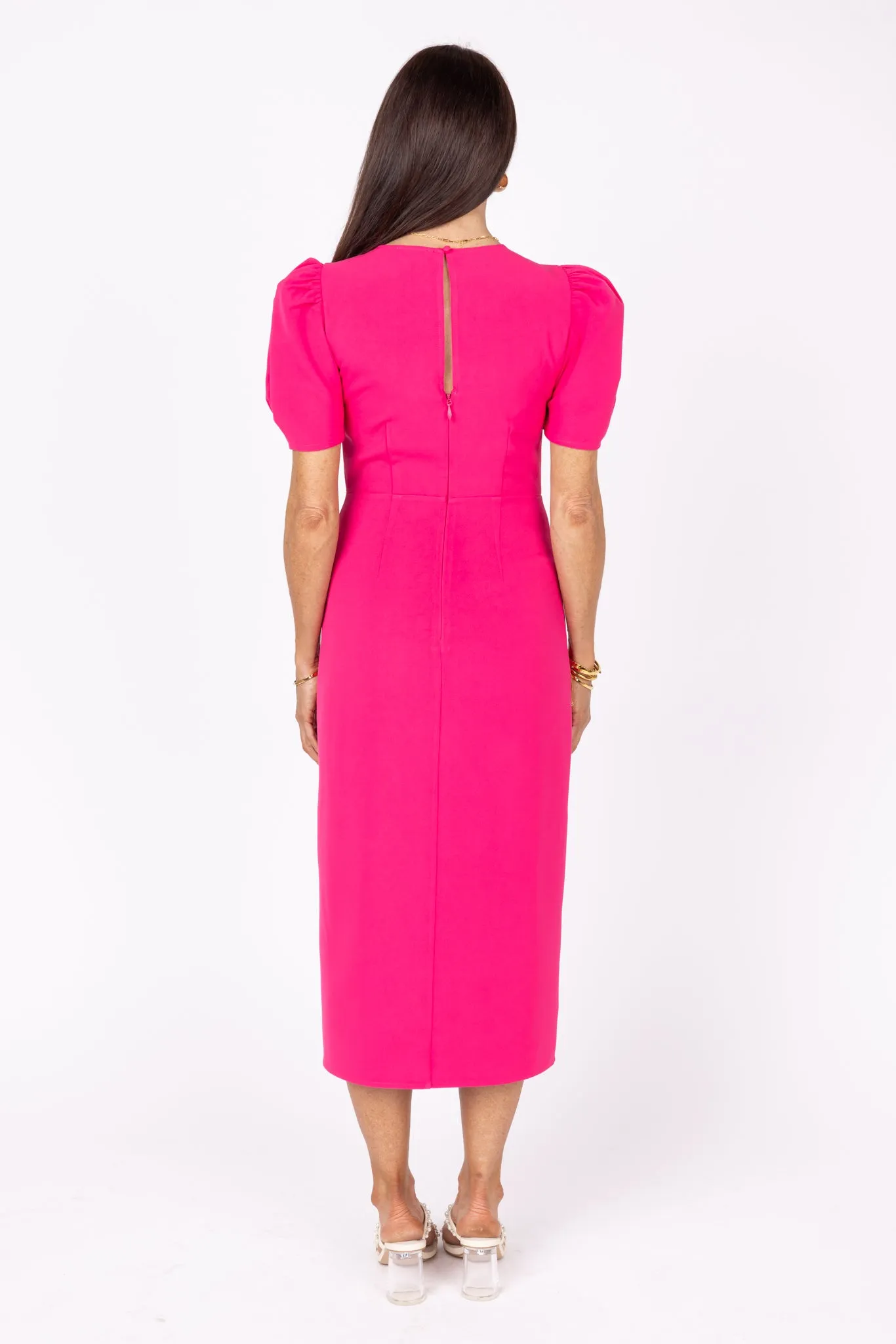 Michelle Dress- Fuchsia