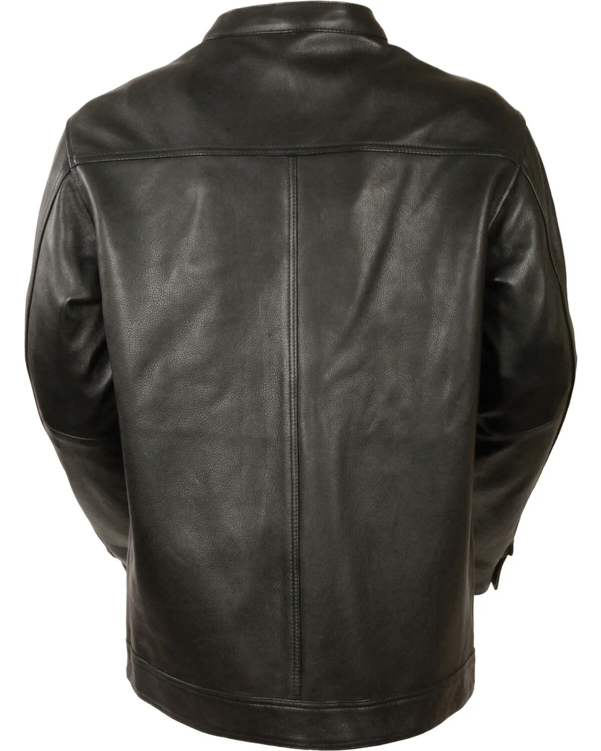 Milwaukee Leather Men's Black Club Style Shirt Jacket