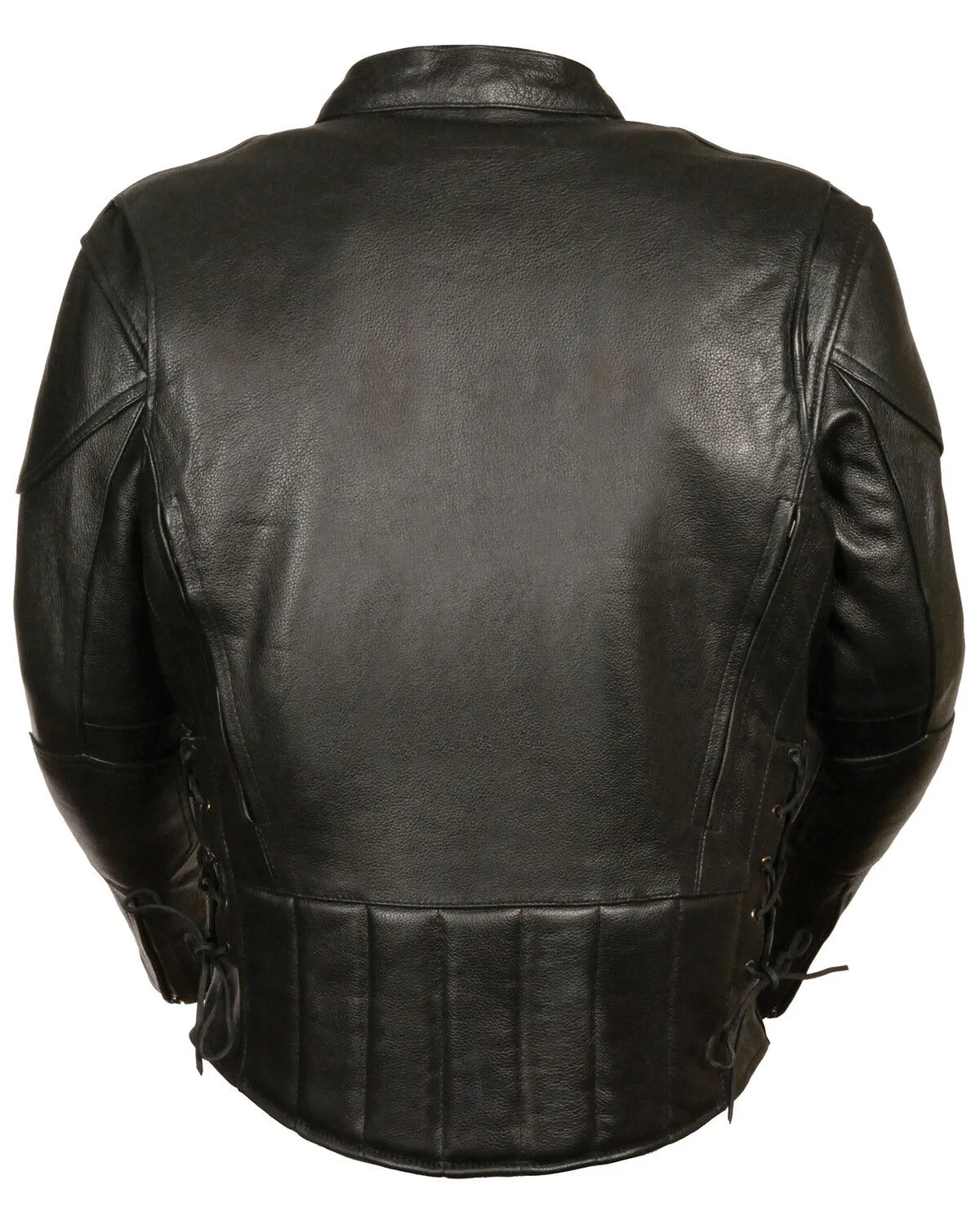 Milwaukee Leather Men's Lace Side Vented Scooter Jacket - 5X