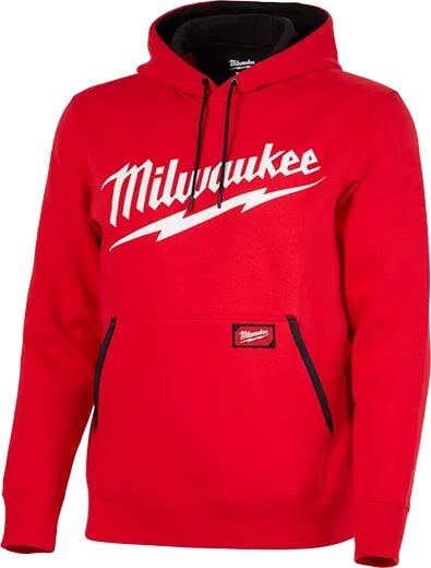 Milwaukee Men's FREEFLEX Logo Pullover Hoodie in Red