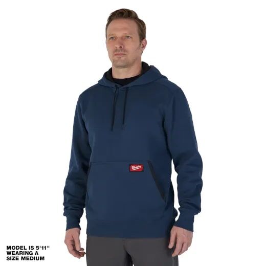 Milwaukee Men's FREEFLEX Pullover Hoodie in Blue