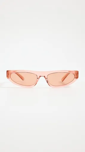 Miu Miu   07ZS Rectangular Sunglasses 