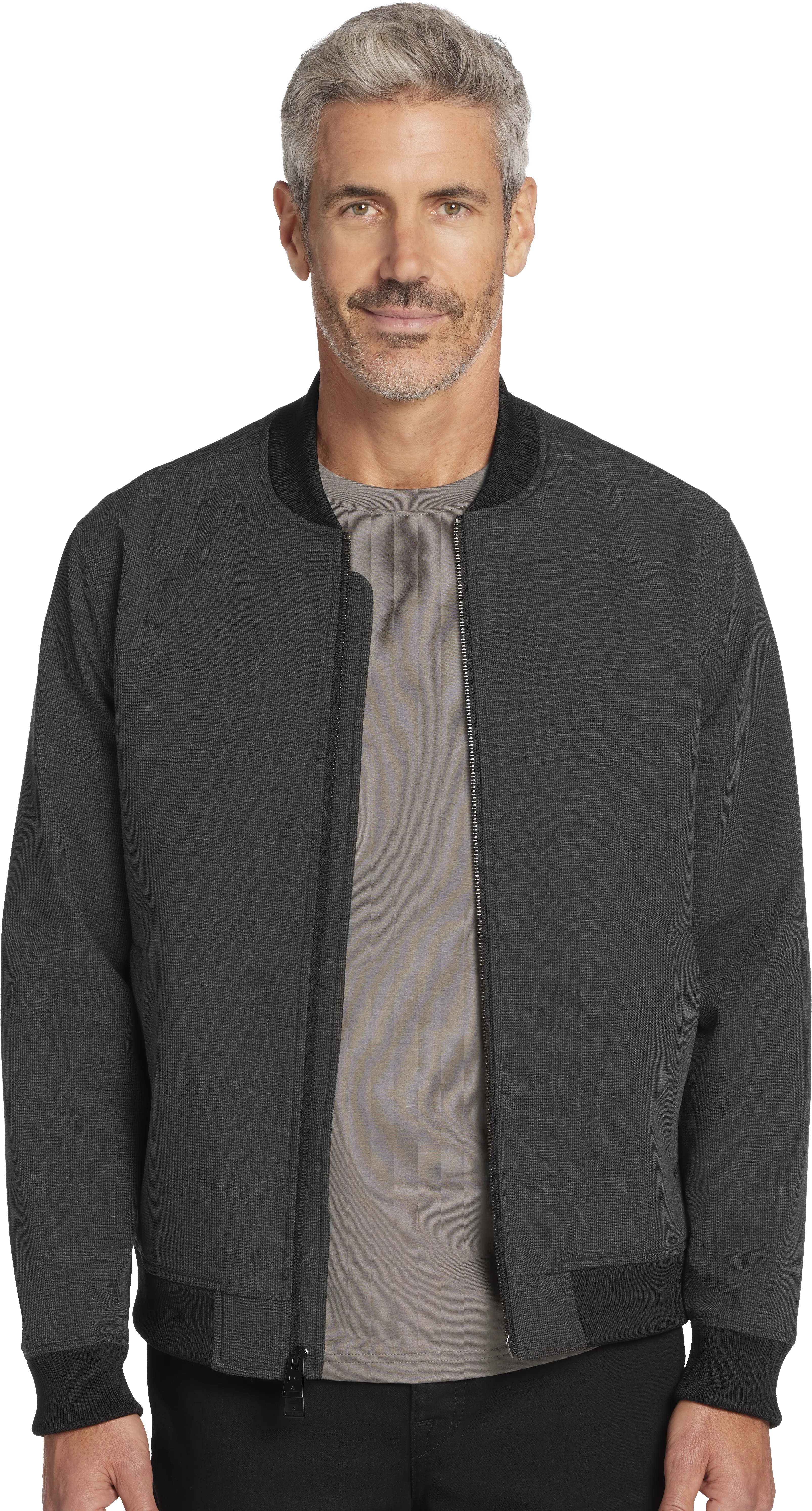 Modern Fit Bomber Jacket