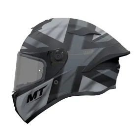 MT Targo S Britain Helmet - Grey/Anthracite