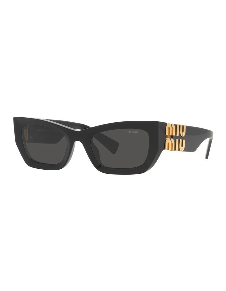 MU 09WS Runway Black Sunglasses