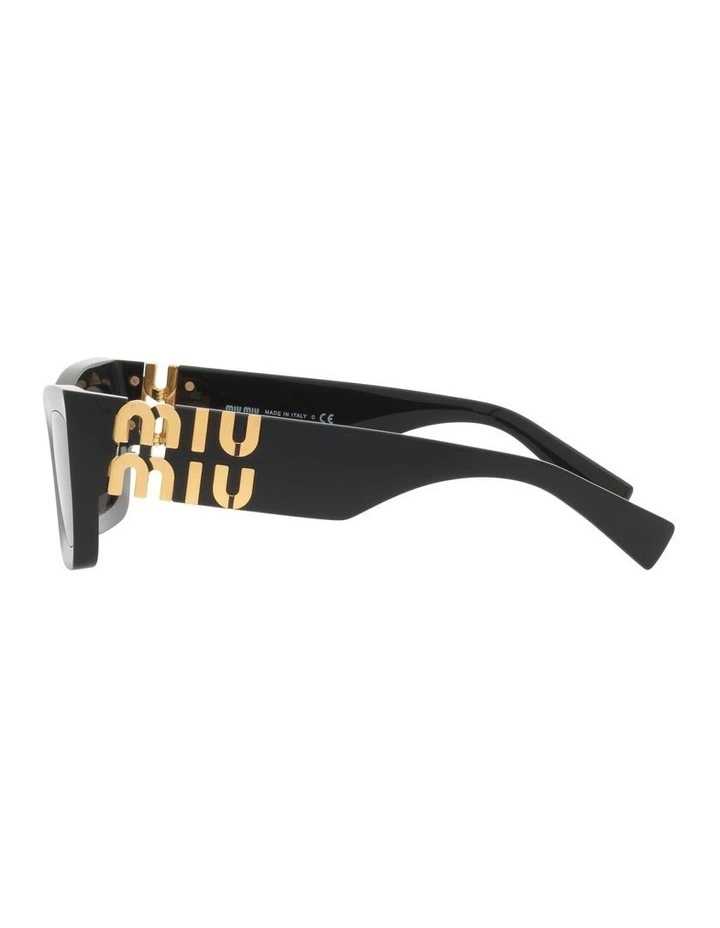 MU 09WS Runway Black Sunglasses