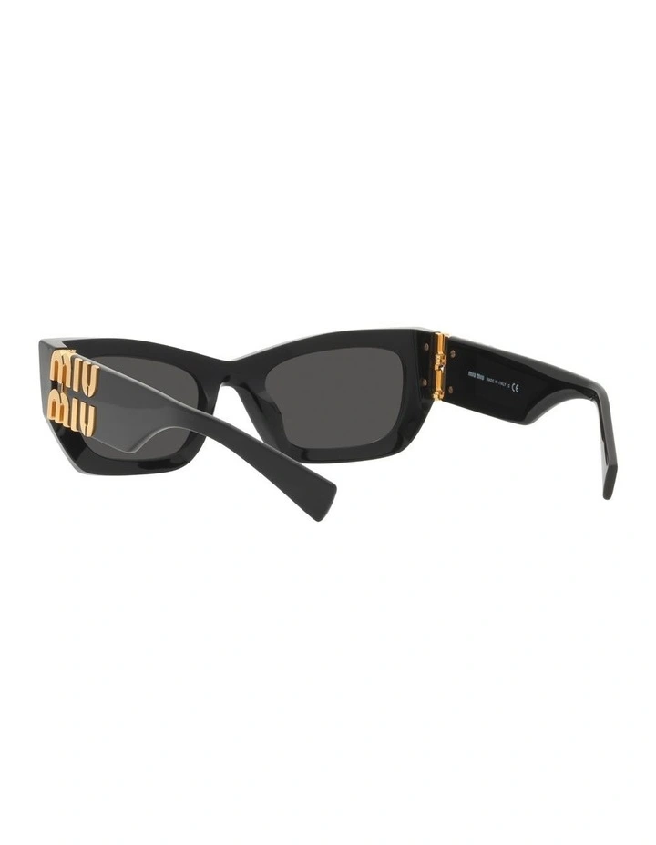 MU 09WS Runway Black Sunglasses