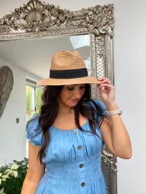 Natural Straw Hat Kim