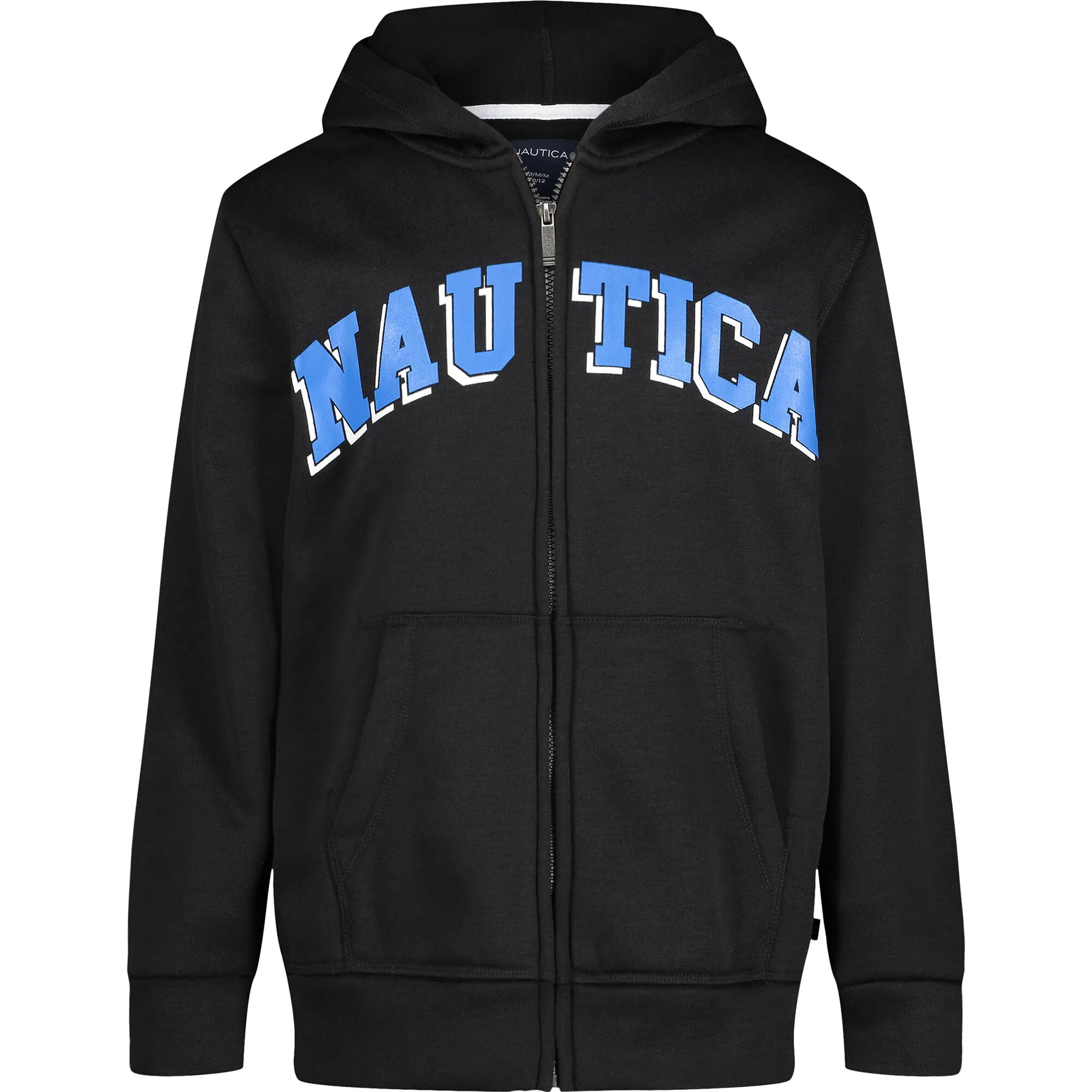 Nautica Toddler Boys’ Logo Full-Zip Hoodie (2T-4T) Black