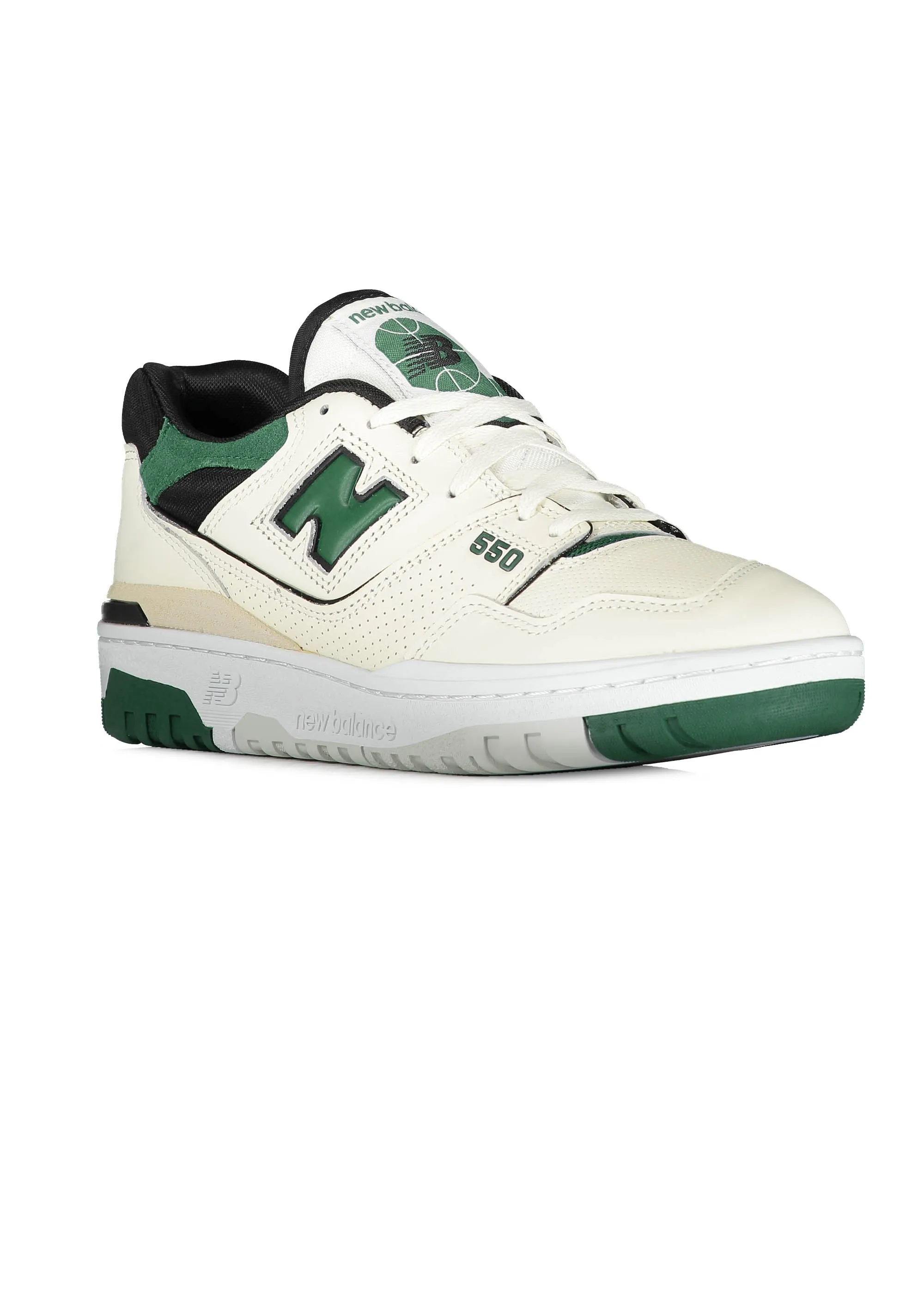 New Balance 550 - Sea Salt/Green