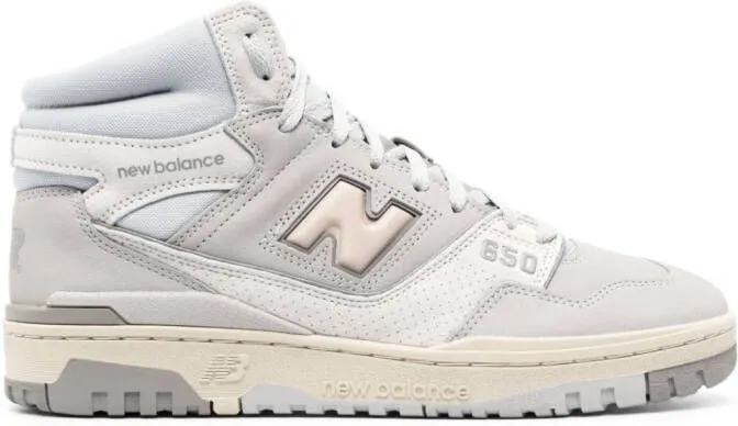 New Balance 650 high-top sneakers Grey