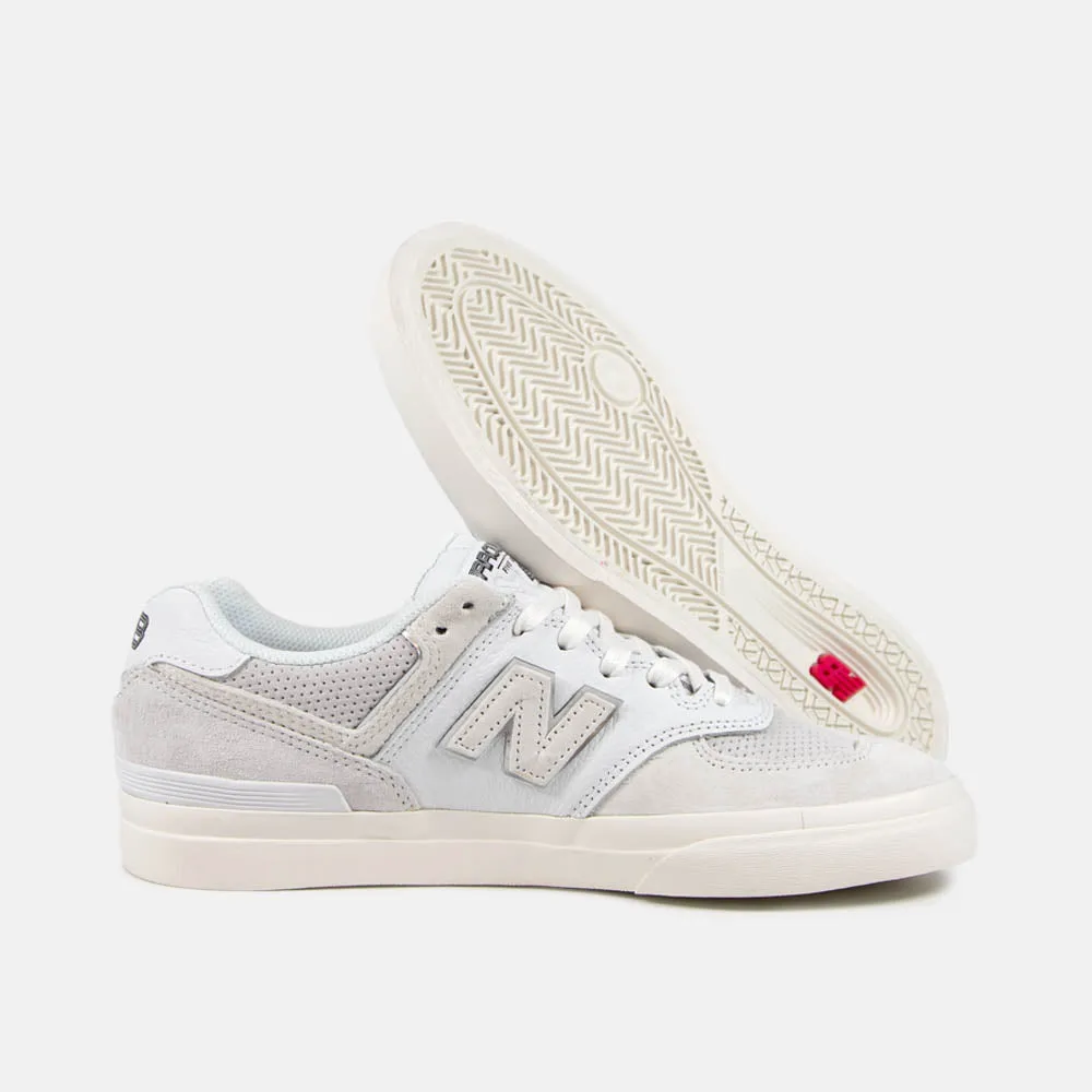 New Balance Numeric - Arrow & Beast 574 Vulc Shoes - White