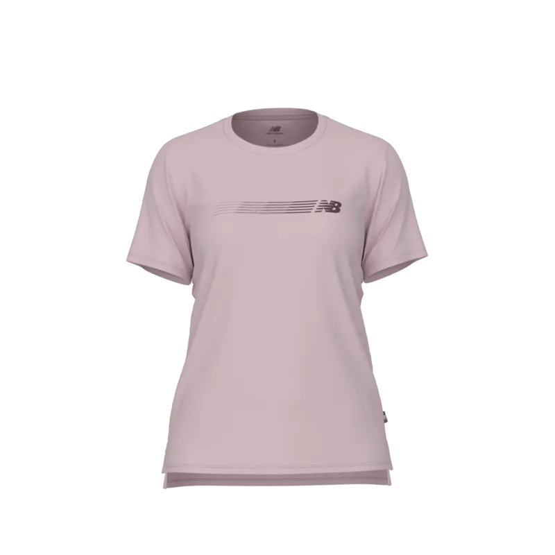 New Balance Women's Linear Circle Performance T-Shirt