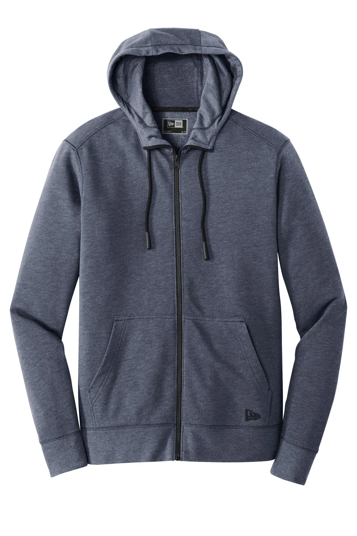 New Era Men's Tri-Blend Fleece Full-Zip Hoodie. NEA511