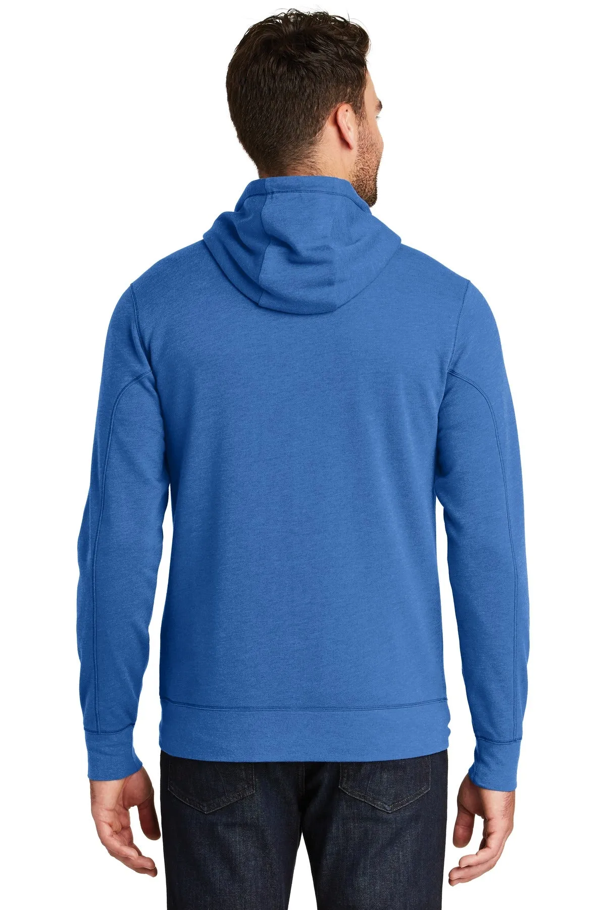 New Era Men's Tri-Blend Fleece Full-Zip Hoodie. NEA511