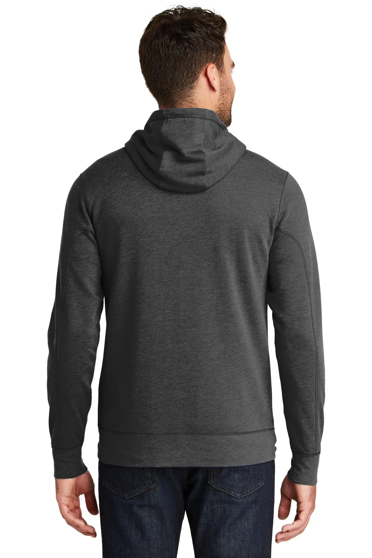 New Era Men's Tri-Blend Fleece Full-Zip Hoodie. NEA511