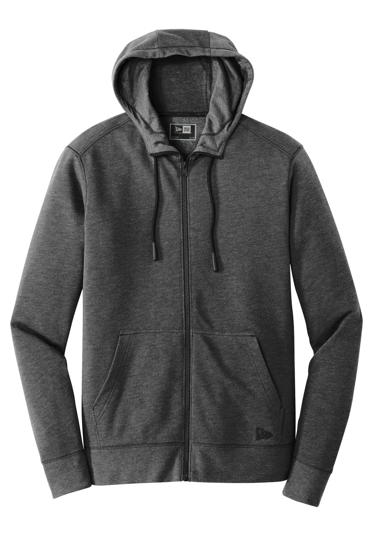 New Era Men's Tri-Blend Fleece Full-Zip Hoodie. NEA511