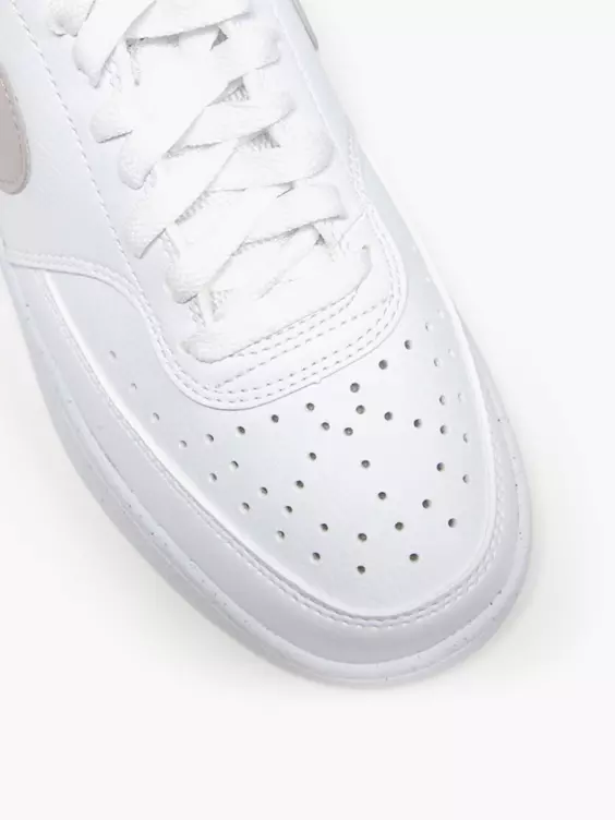 Nike  Court Vision Low White/Violet Trainers