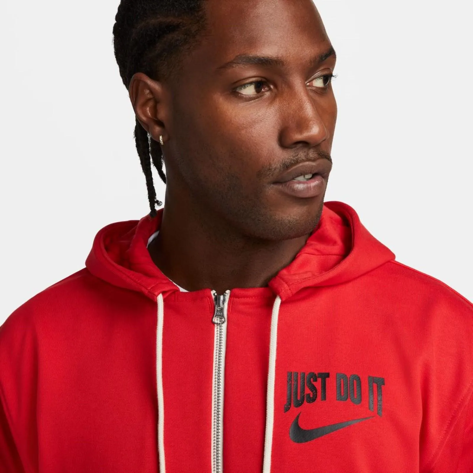 Nike Dri-FIT Standard Issue Full-Zip Basketball Hoodie ''University Red''