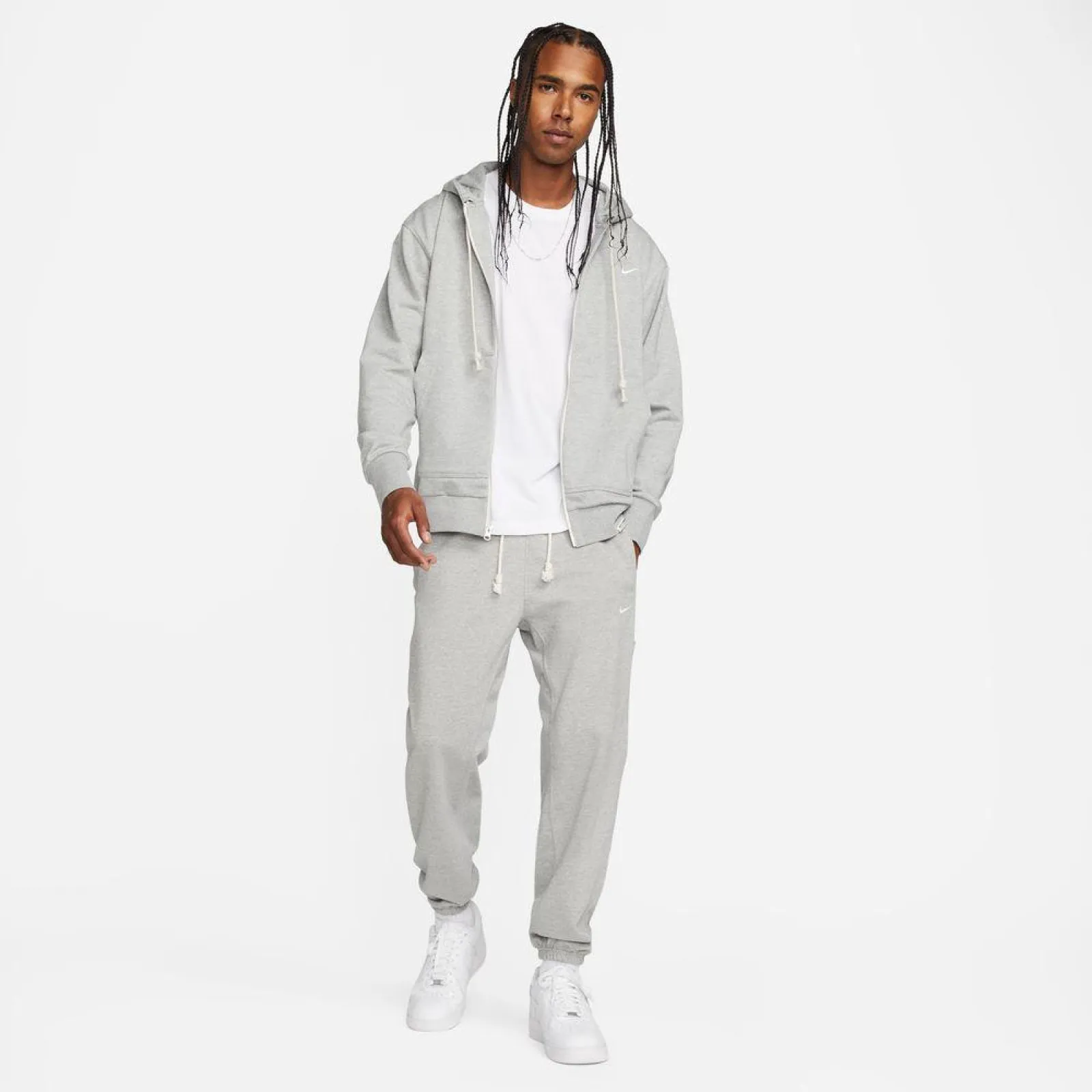 Nike Dri-FIT Standard Issue Full-Zip Hoodie ''Grey''