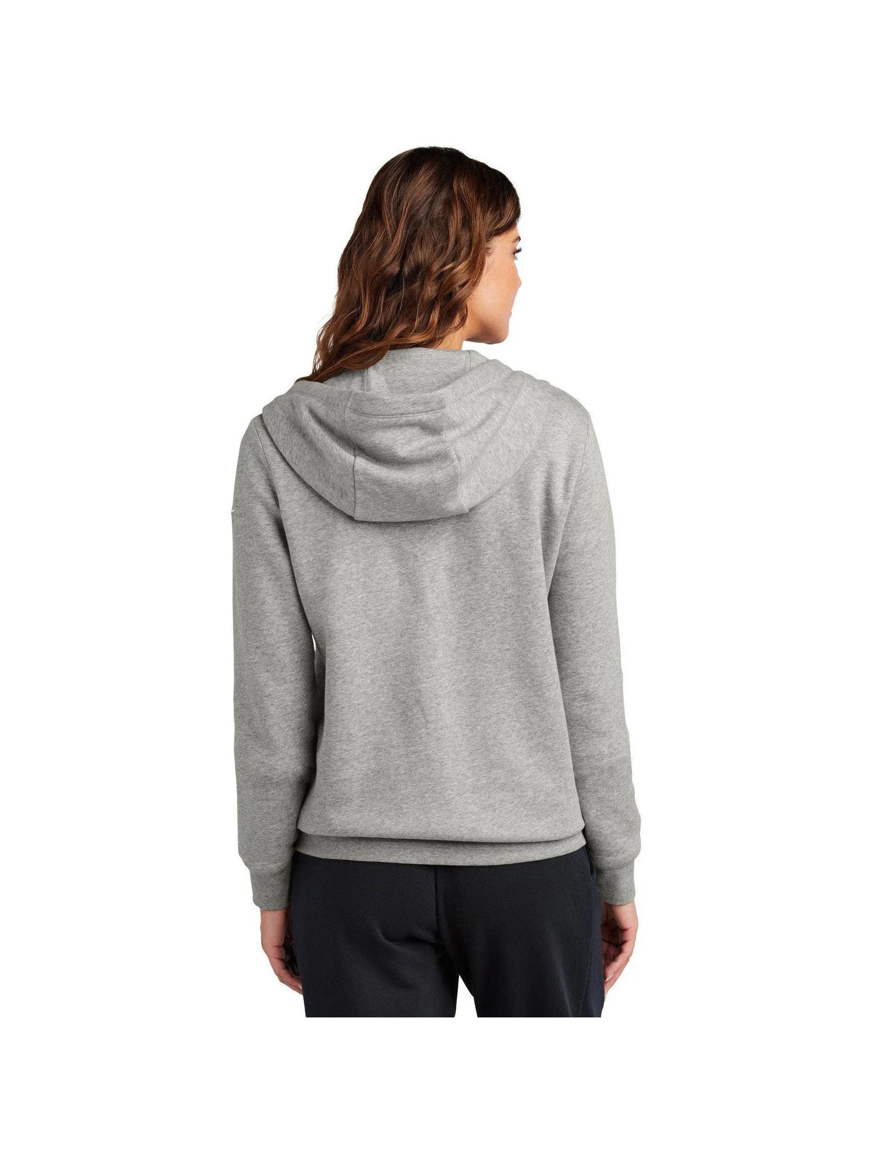 Nike Ladies Club Fleece Sleeve Swoosh Full-Zip Hoodie