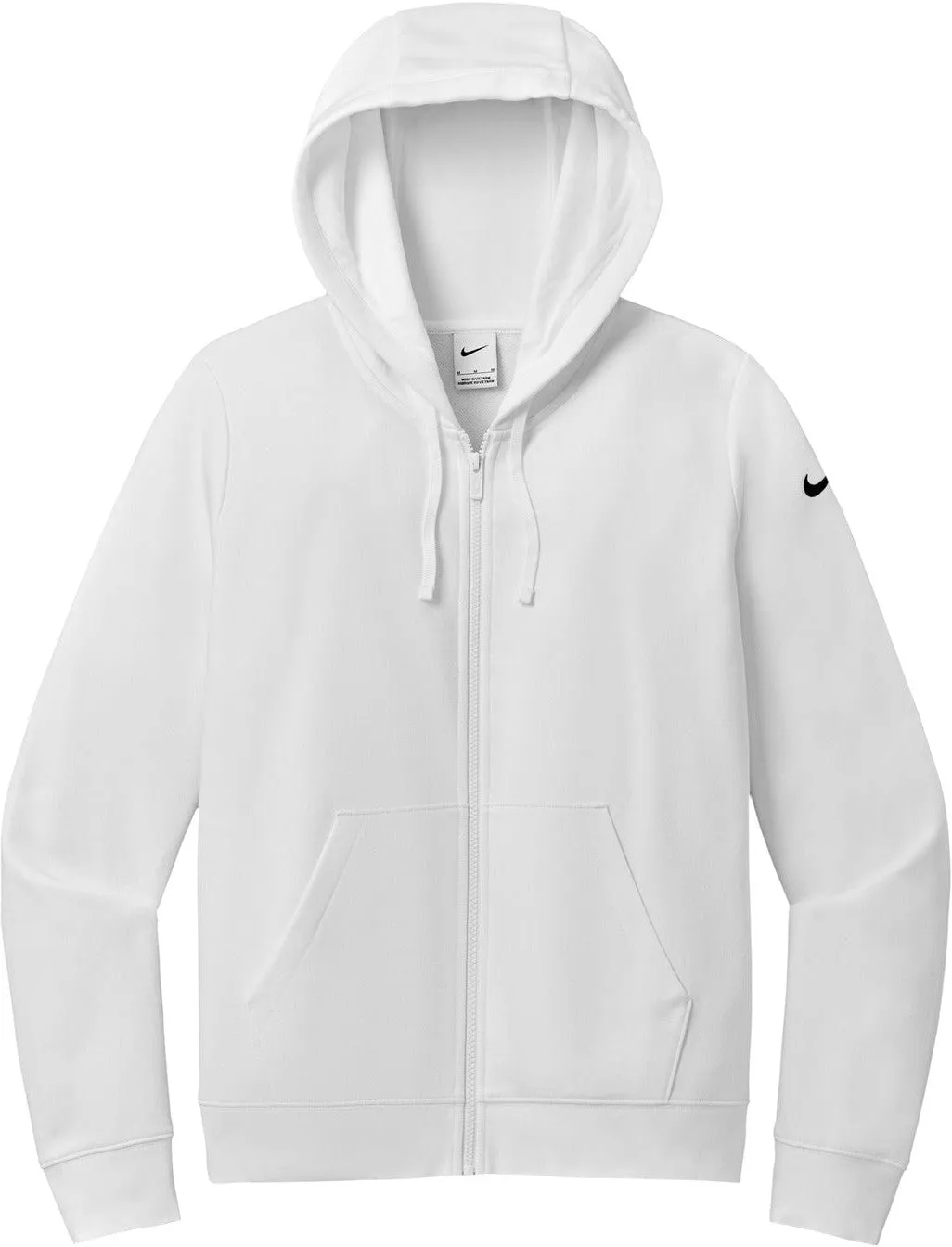 Nike Ladies Club Fleece Sleeve Swoosh Full-Zip Hoodie