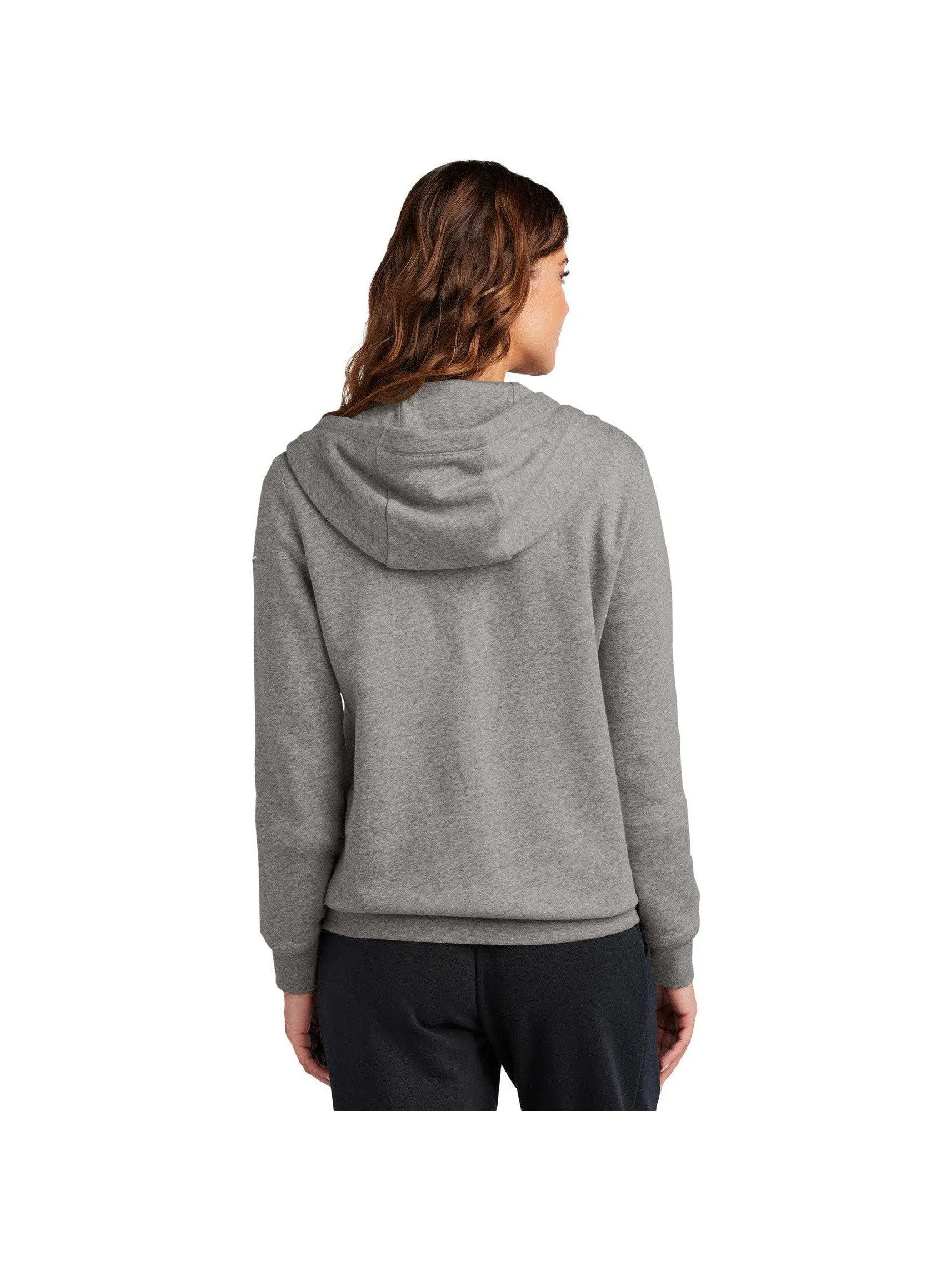 Nike Ladies Club Fleece Sleeve Swoosh Full-Zip Hoodie