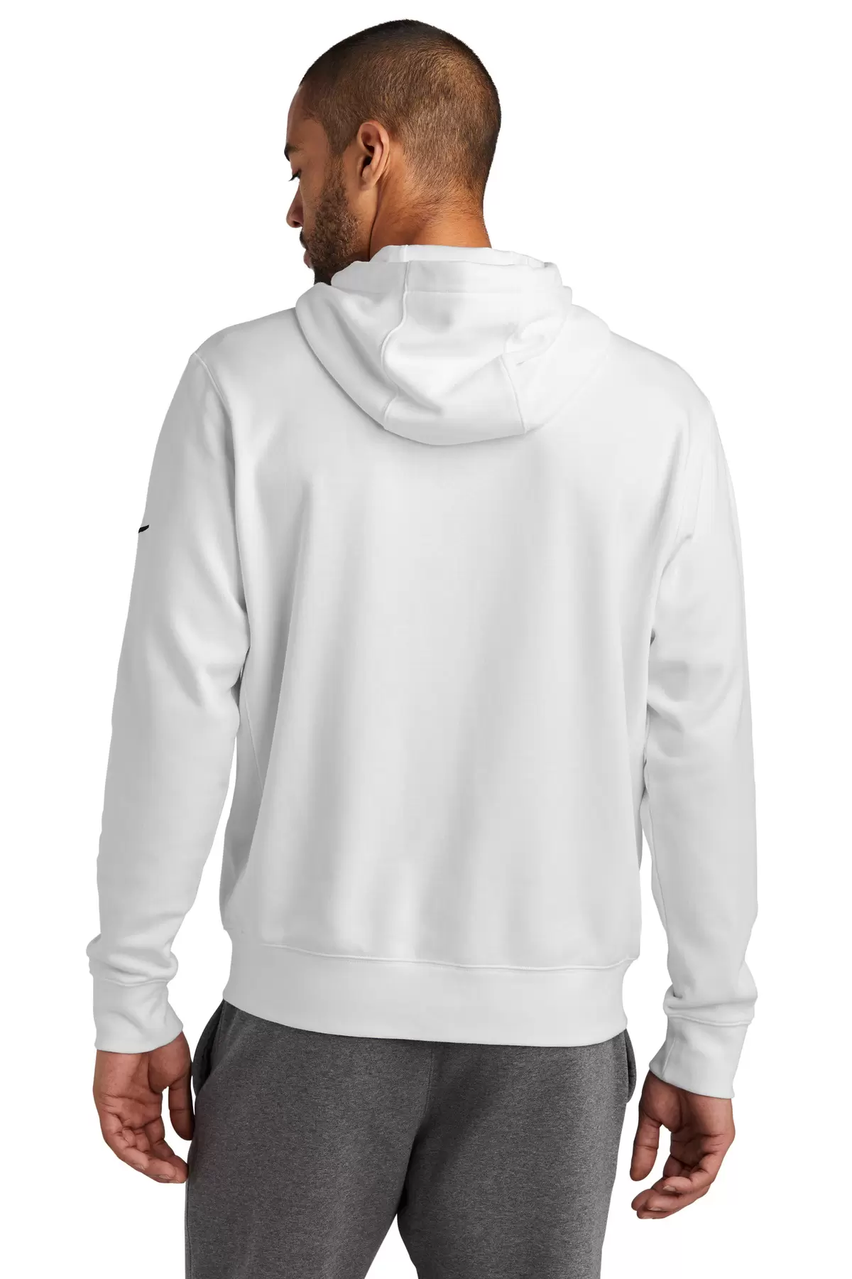 Nike NKDR1513  Club Fleece Sleeve Swoosh Full-Zip Hoodie SKU: NKDR1513