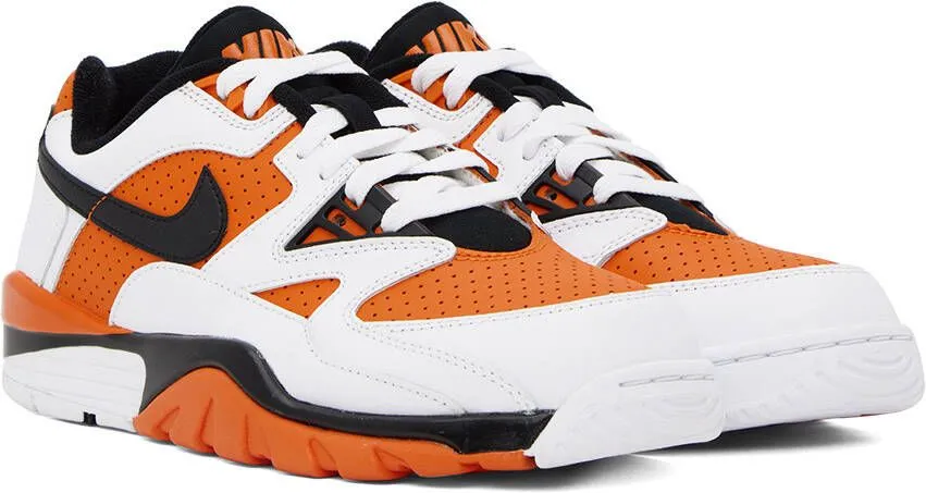 Nike Orange Air Cross 3 Low Sneakers