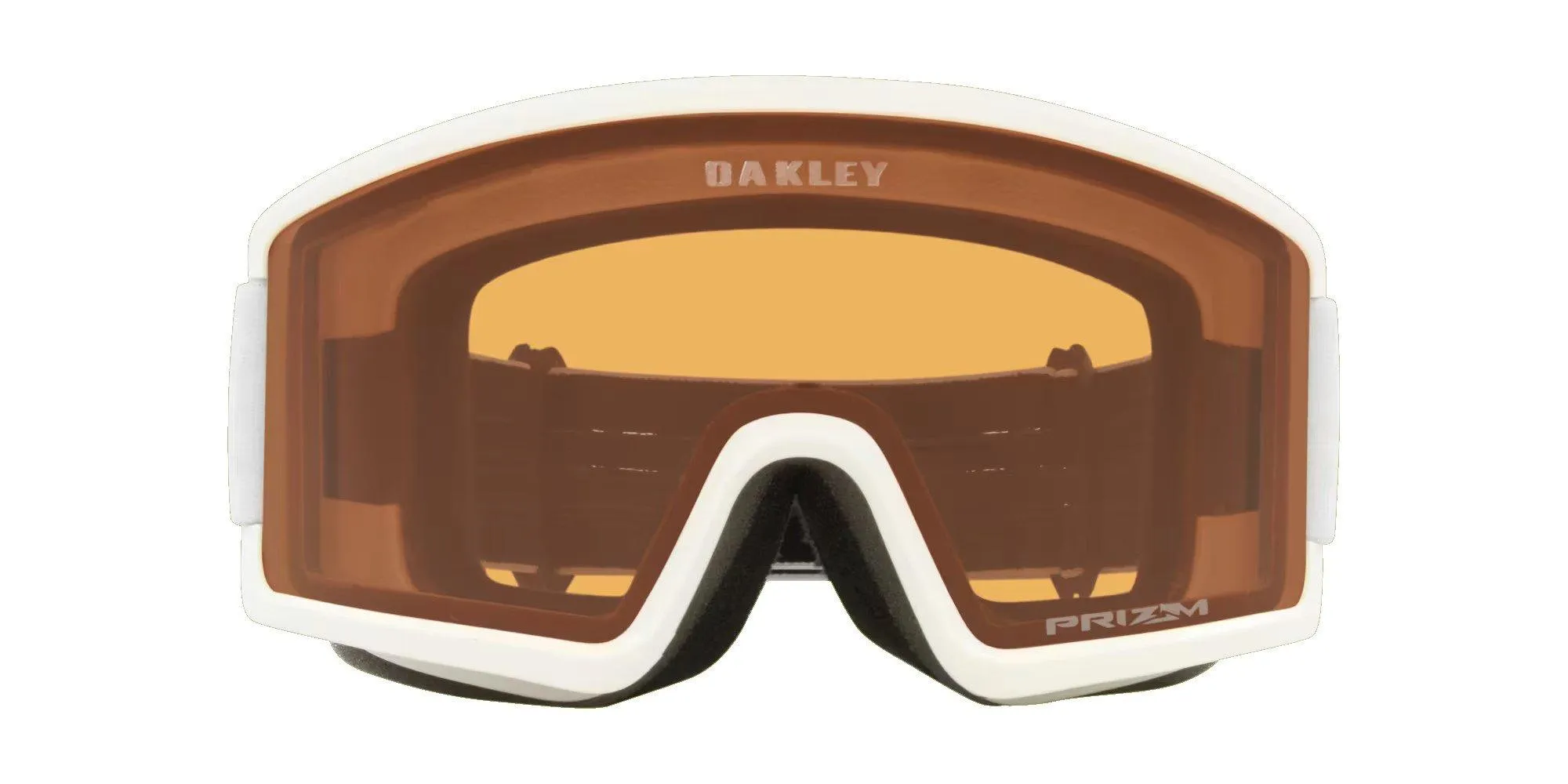 Oakley Target Line M Goggles - White/Prizm Persimmon | George Fisher