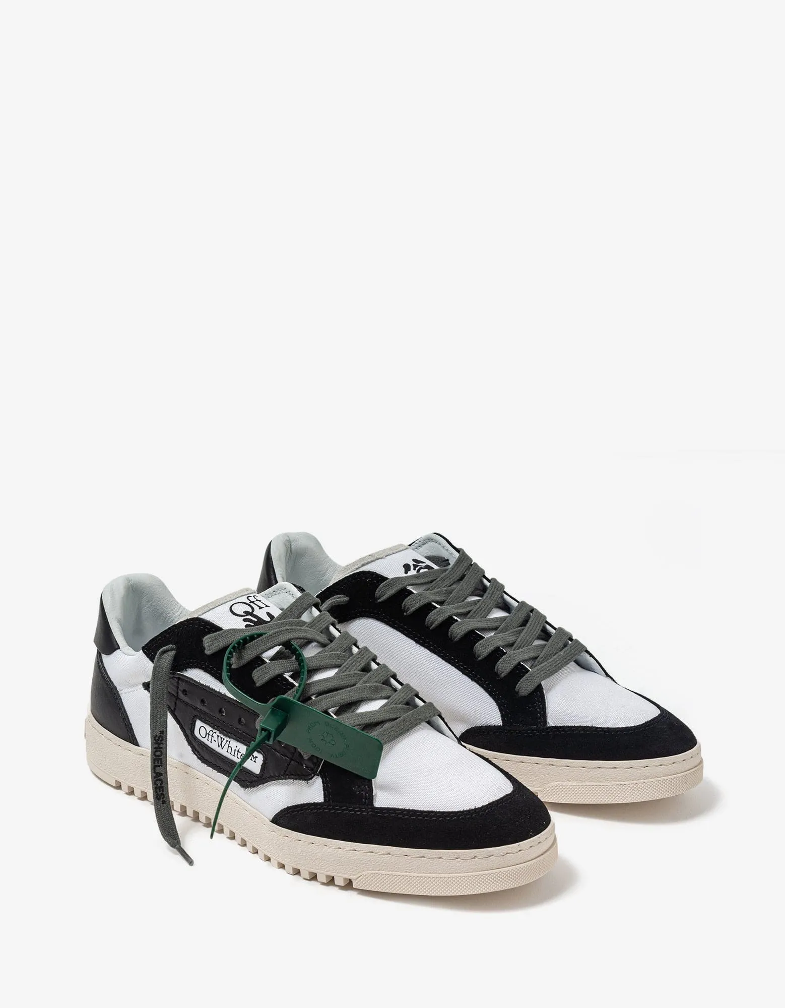 Off-White White & Black 5.0 Trainers