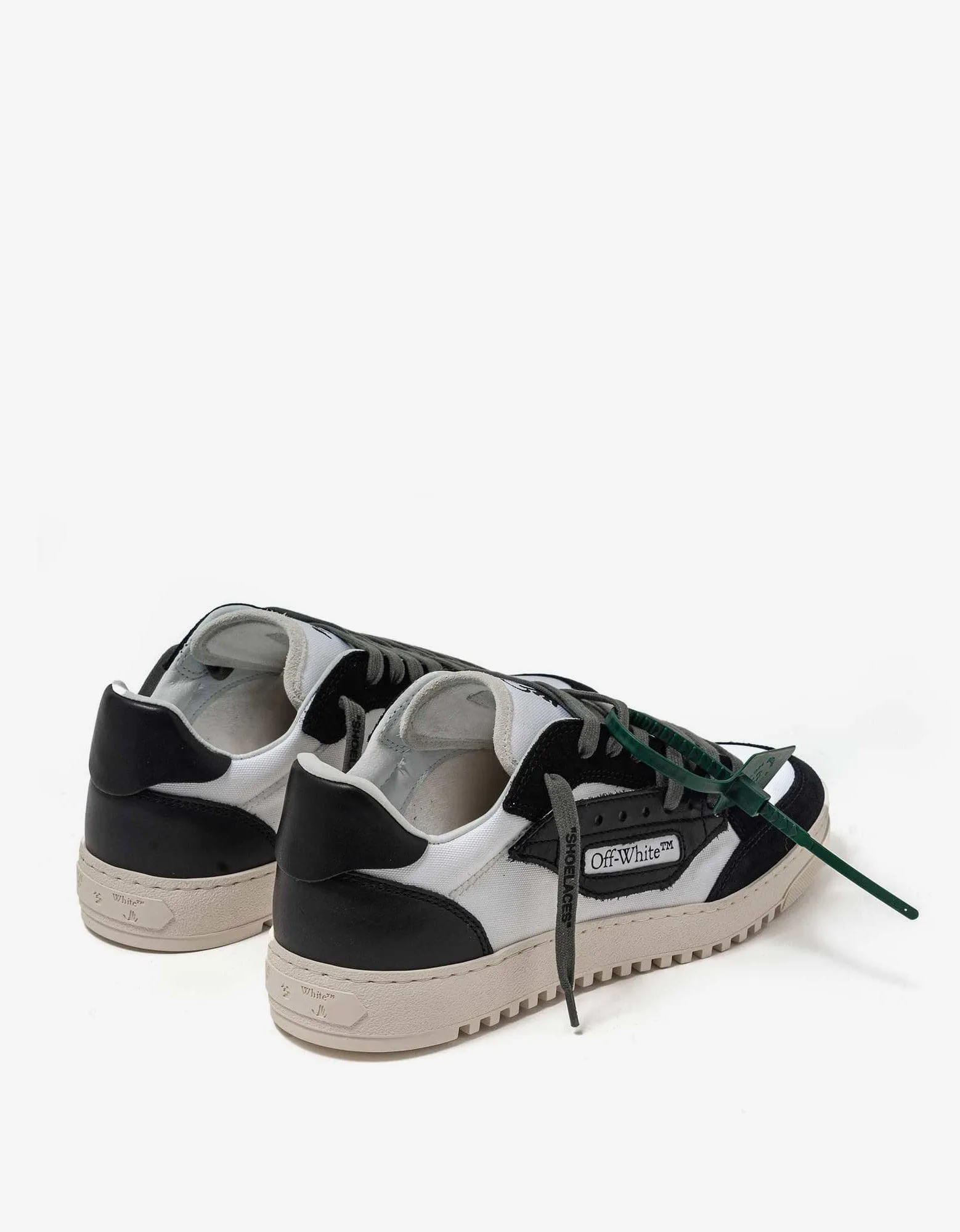 Off-White White & Black 5.0 Trainers