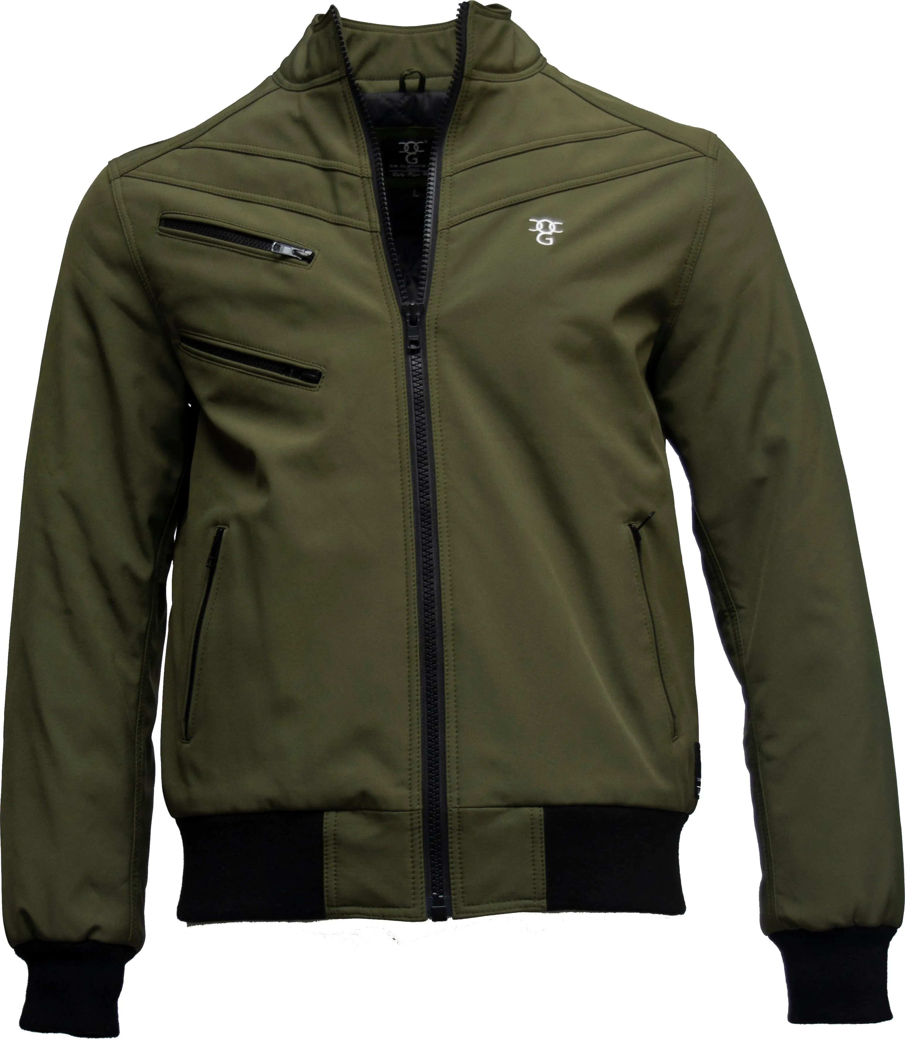 Omar Guevara 'Alpha Biker' Jacket Super Green