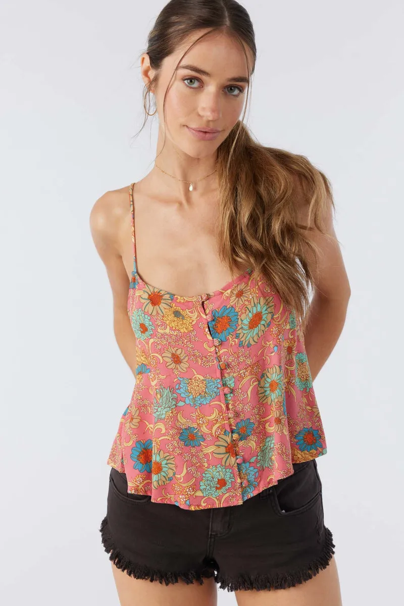 O'Neill Tallie Tank-Calypso Coral