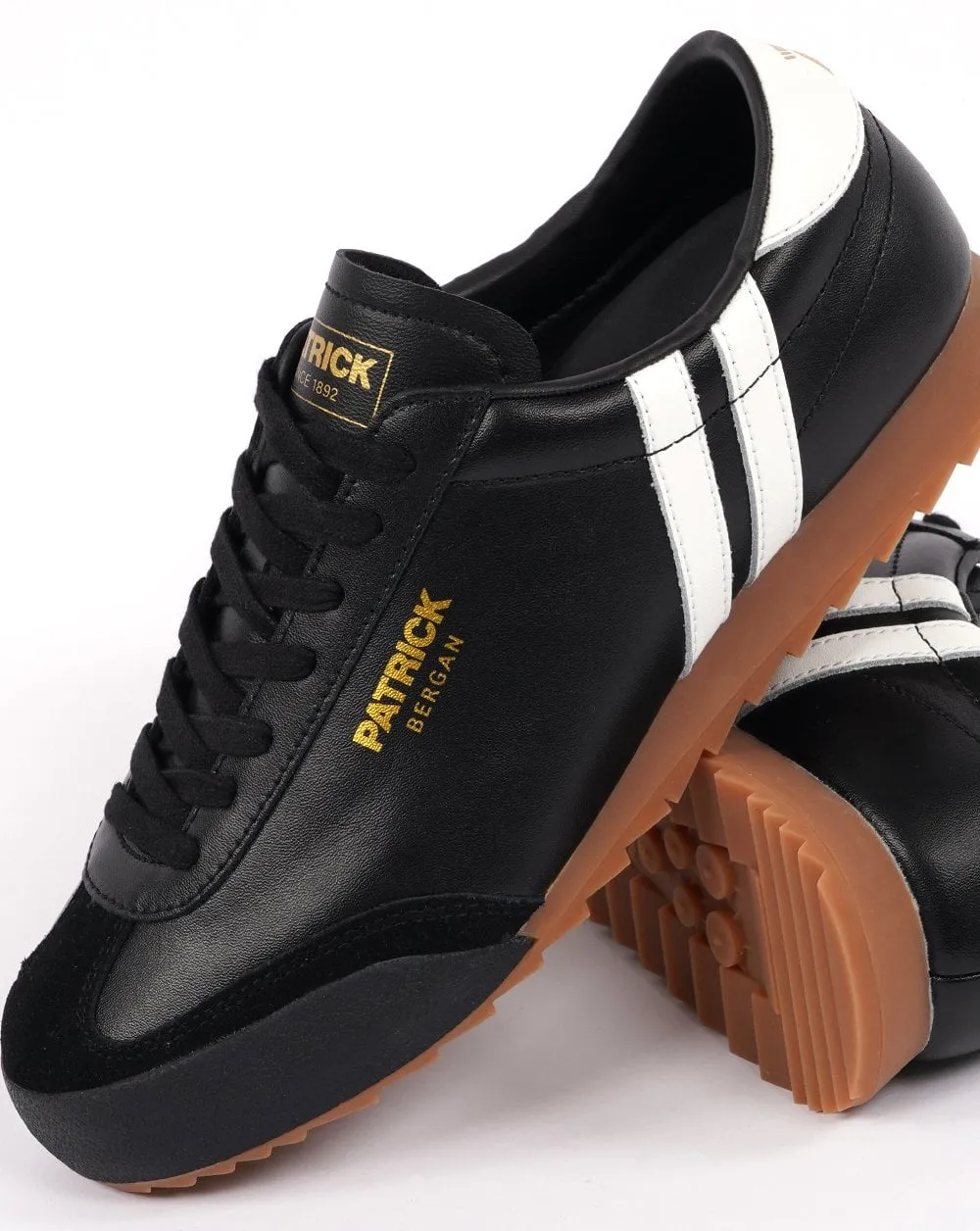 Patrick Bergan Trainers Black/White