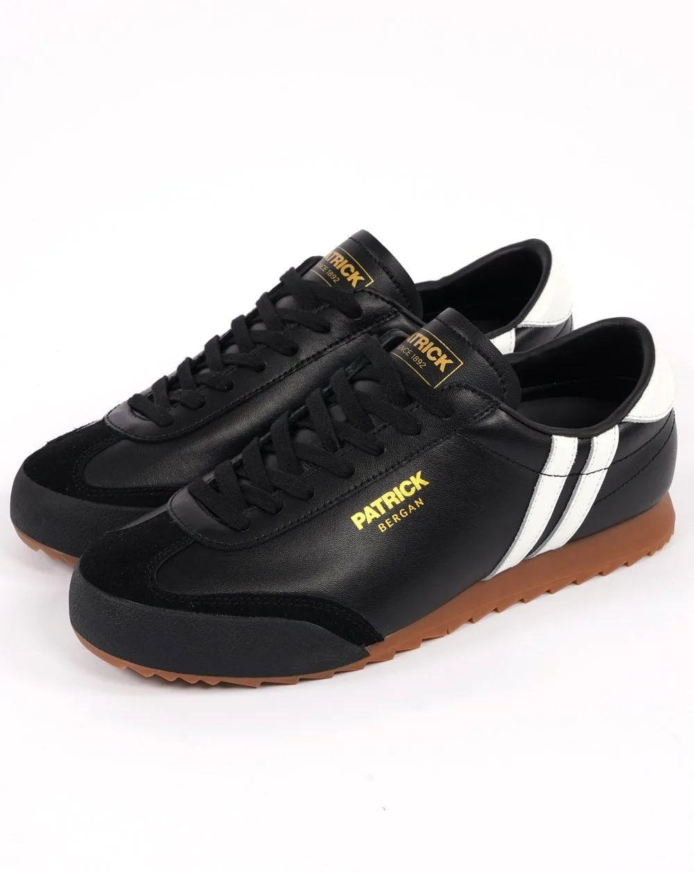 Patrick Bergan Trainers Black/White