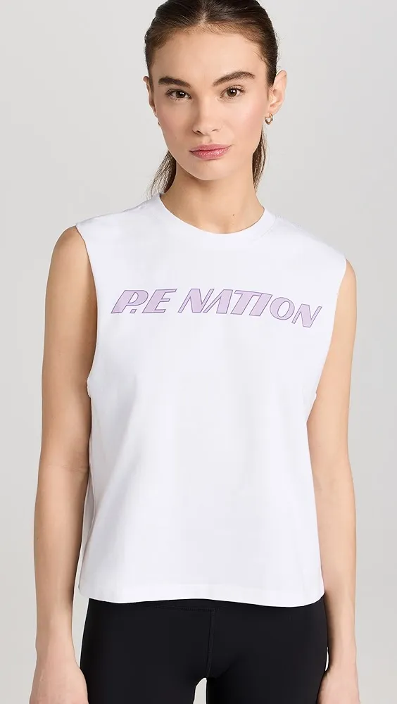 P.E NATION   Double Jump Tank 