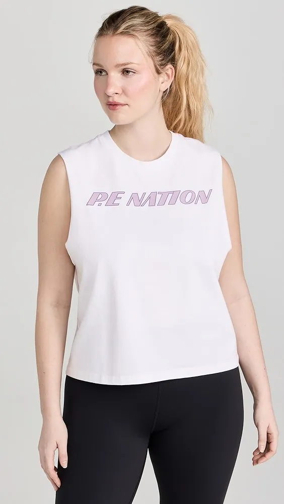 P.E NATION   Double Jump Tank 