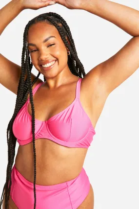 Plus Essentials Underwired Bikini Top