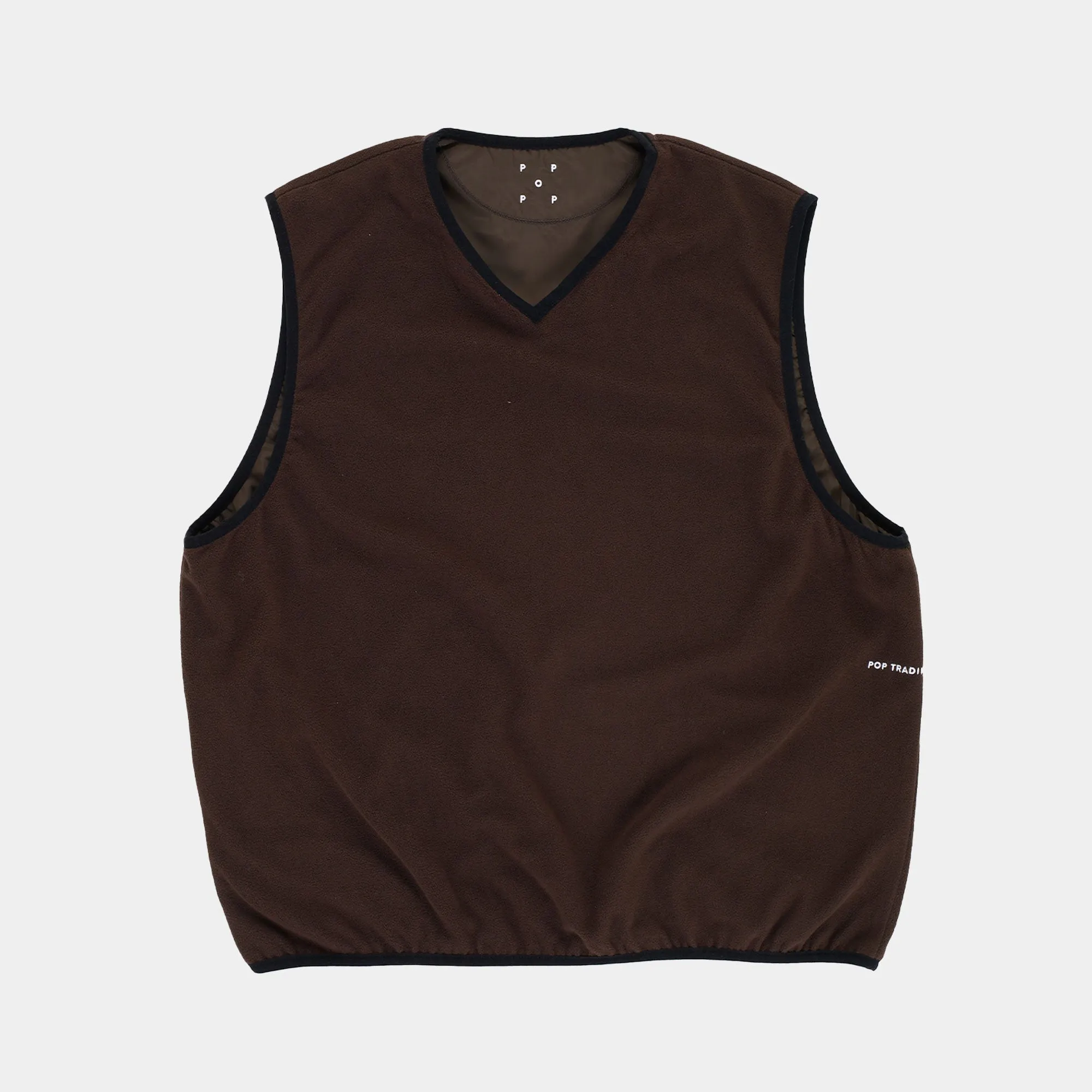 Pop Trading Company Reversible Fleece Vest - Delicioso