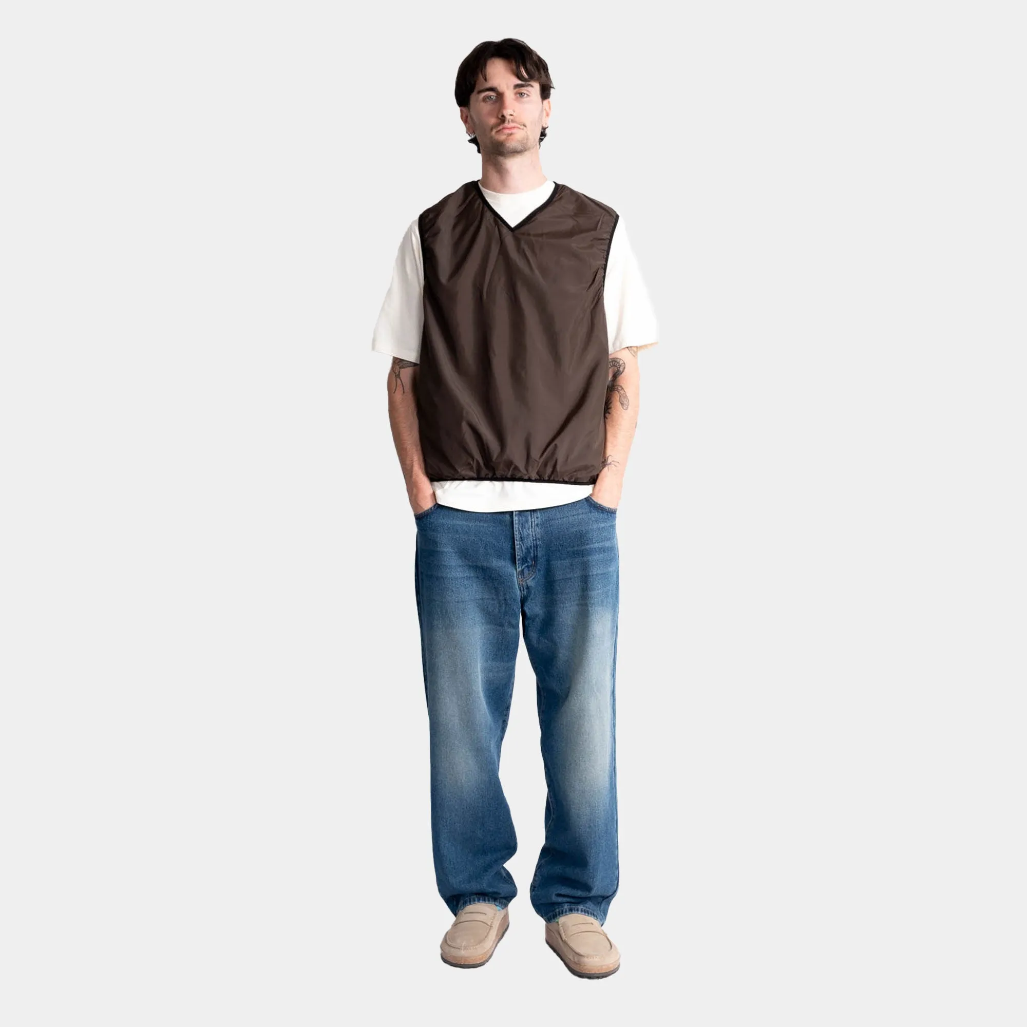 Pop Trading Company Reversible Fleece Vest - Delicioso