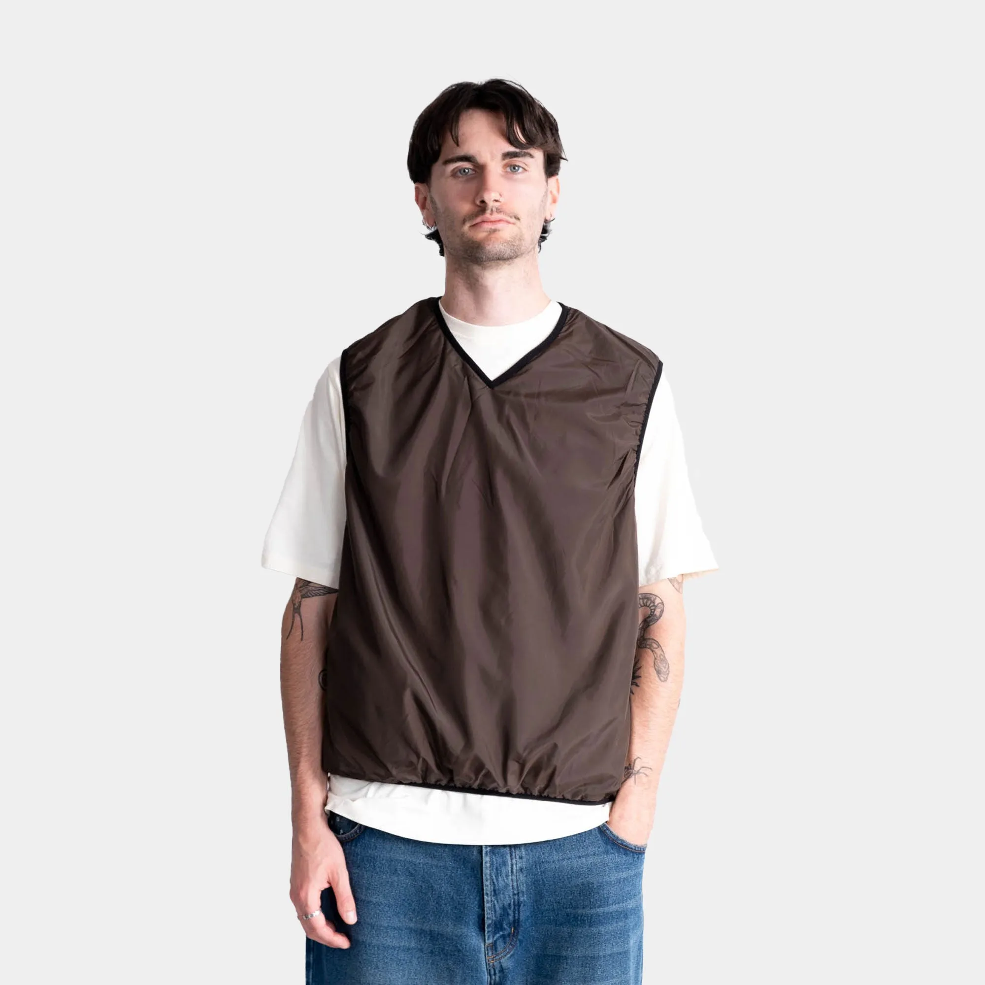 Pop Trading Company Reversible Fleece Vest - Delicioso