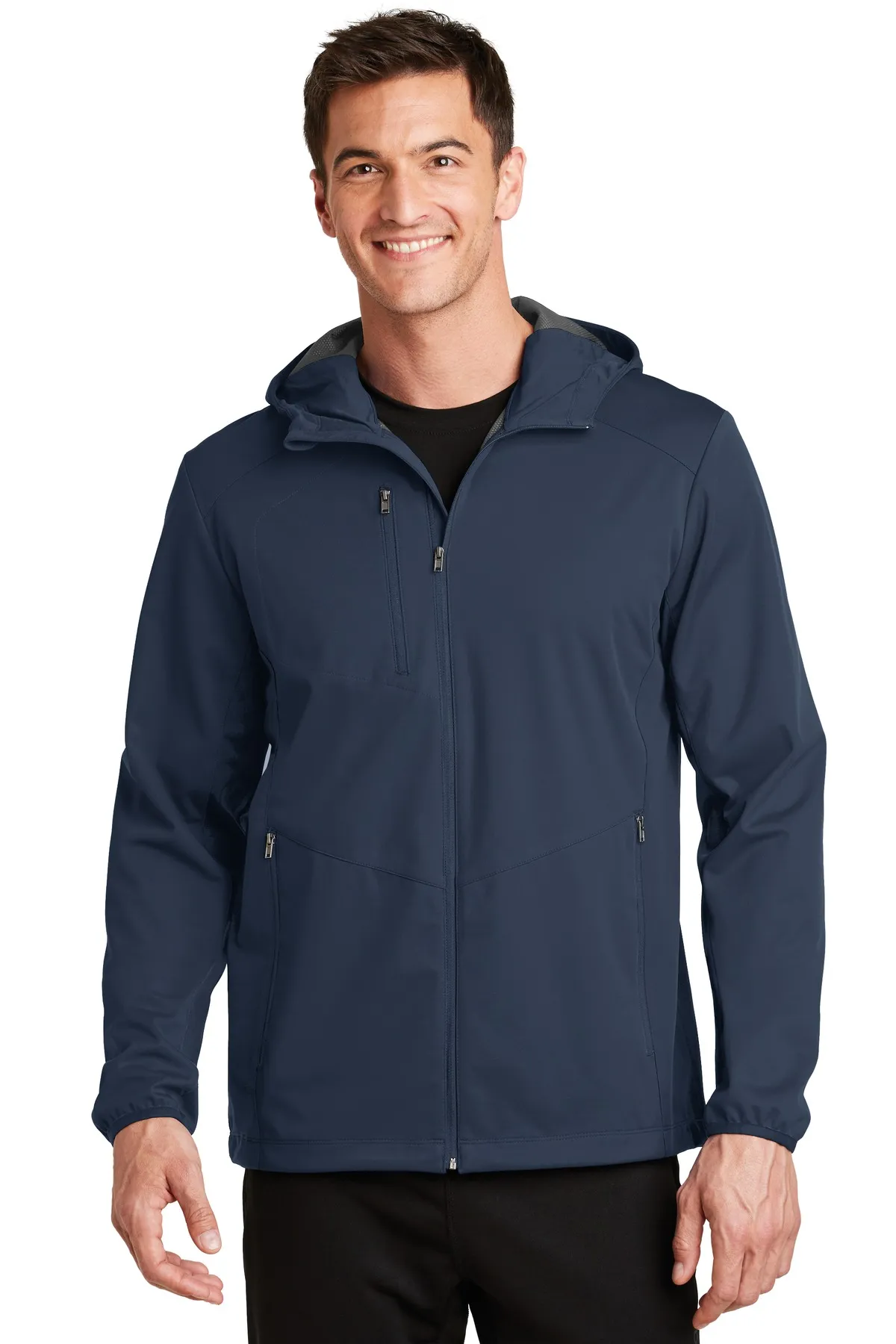 Port Authority J719    Active Hooded Soft Shell Jacket SKU: J719