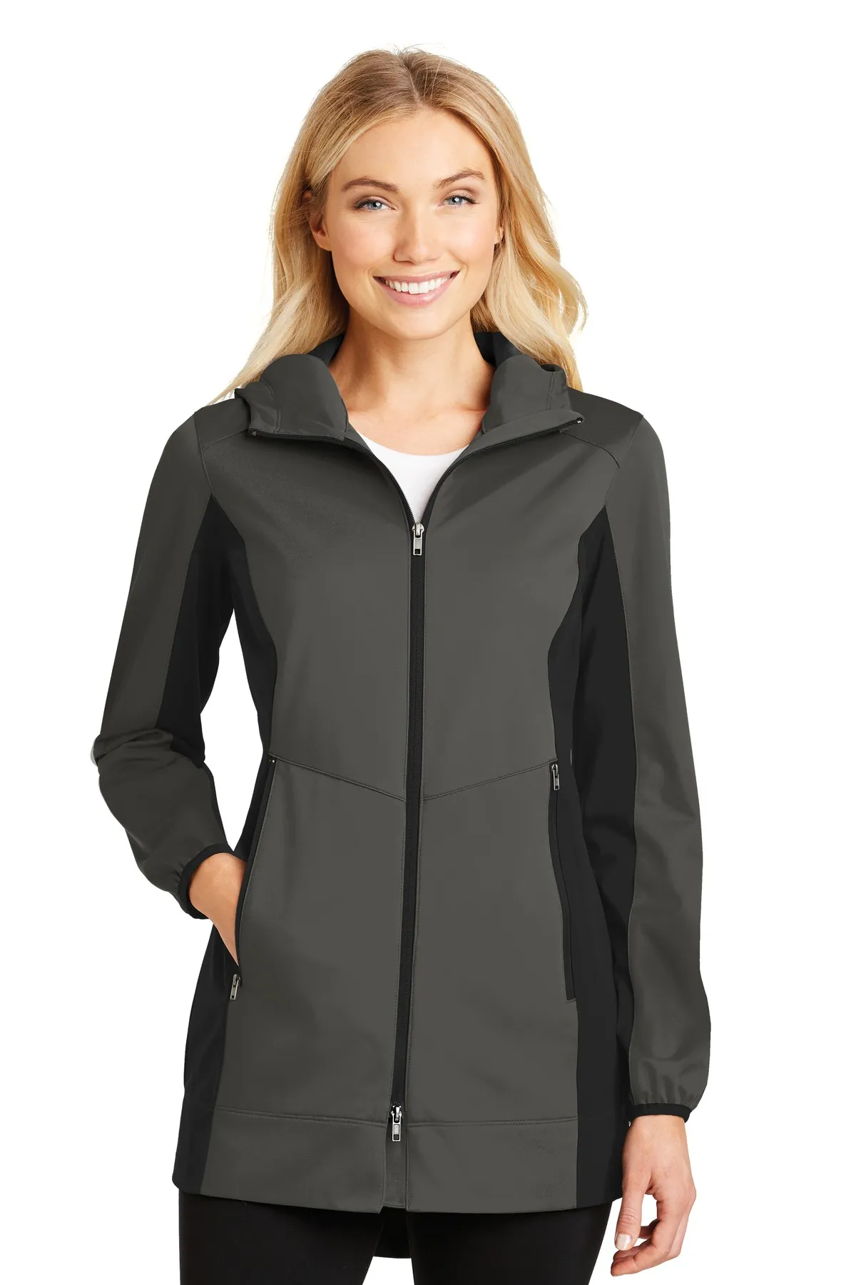 Port Authority  Ladies Active Hooded Soft Shell Jacket. L719