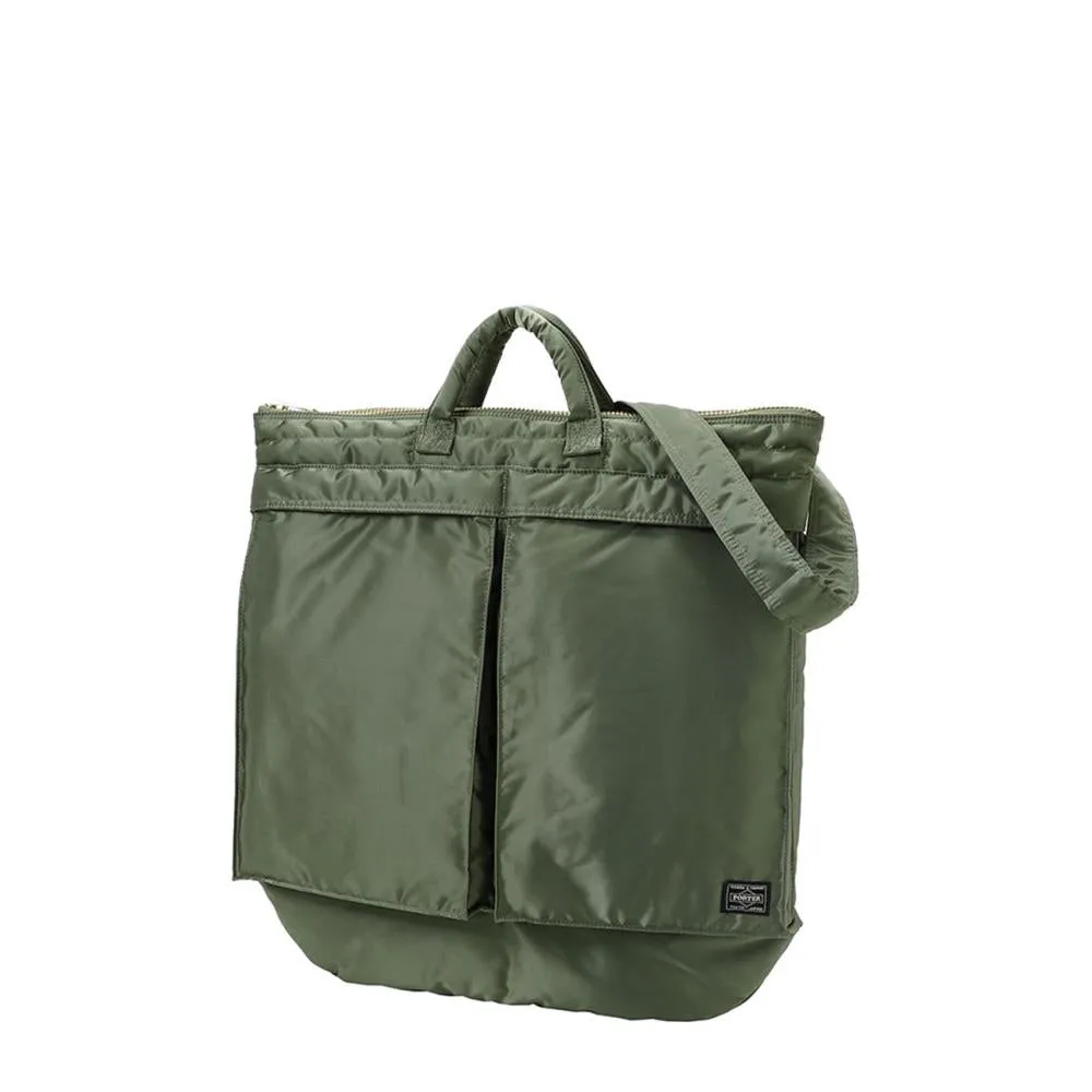 porter by yoshida tanker 2way helmet bag (olive)