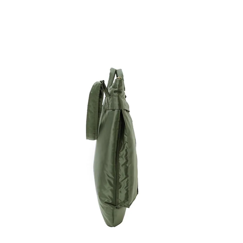 porter by yoshida tanker 2way helmet bag (olive)