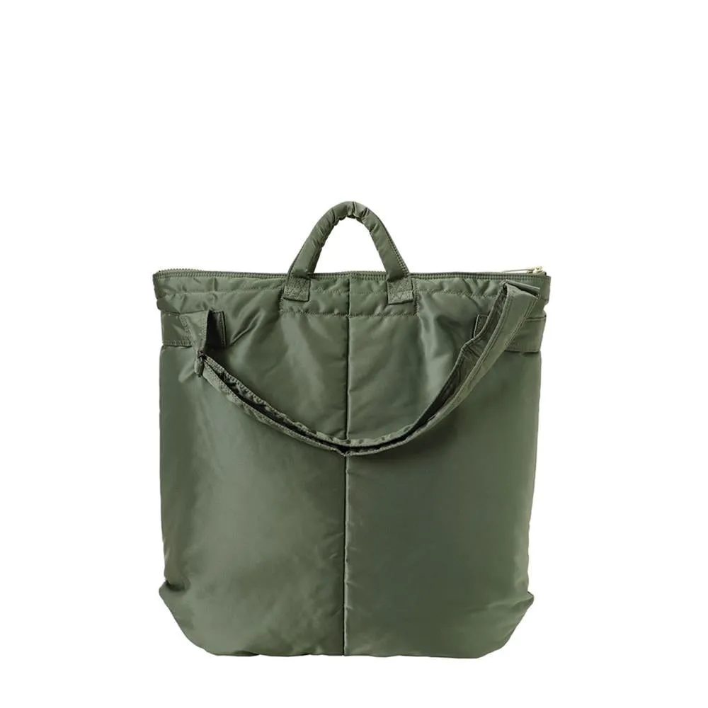 porter by yoshida tanker 2way helmet bag (olive)