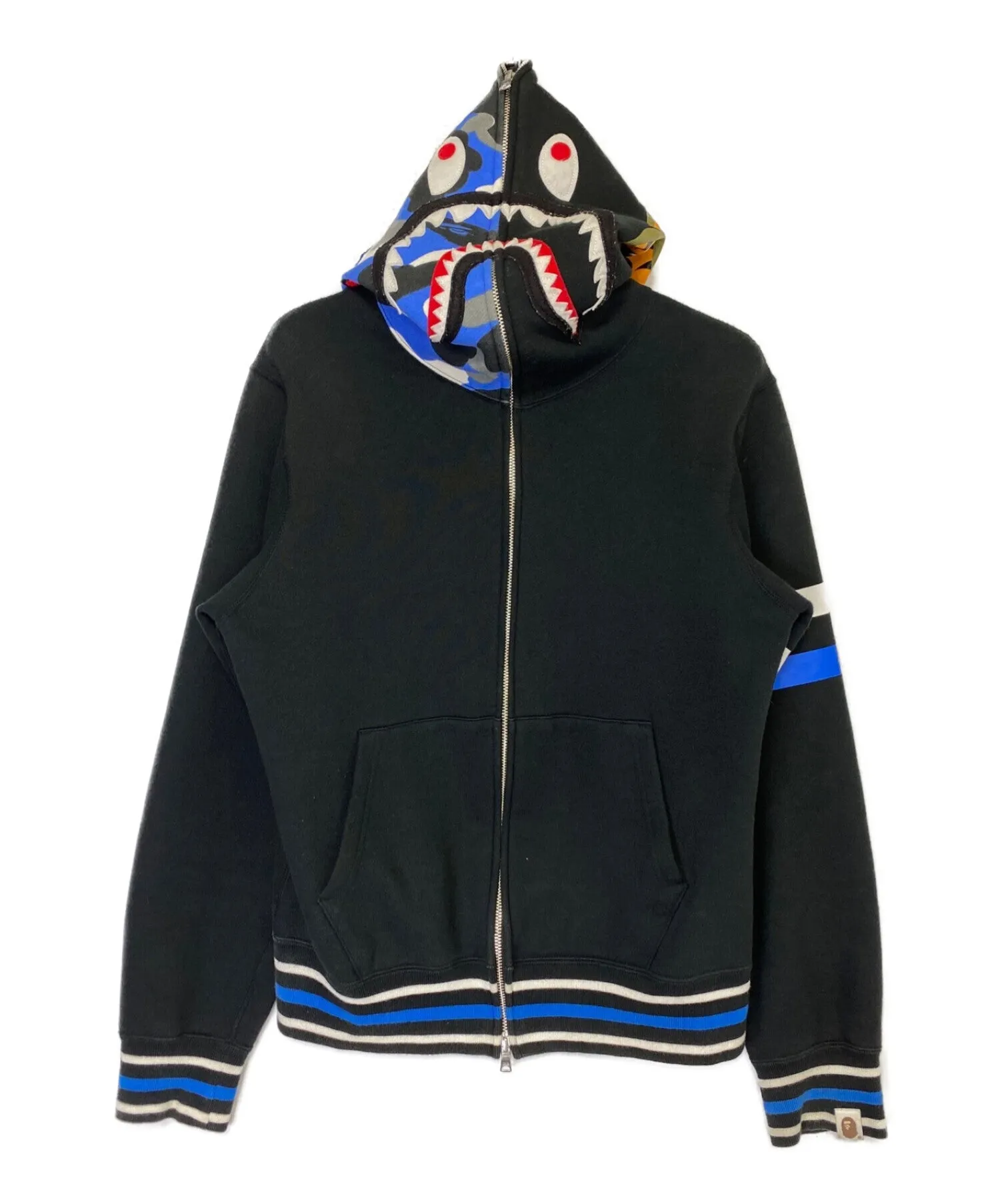 [Pre-owned] A BATHING APE Shark Zip Hoodie 001zpb801008x