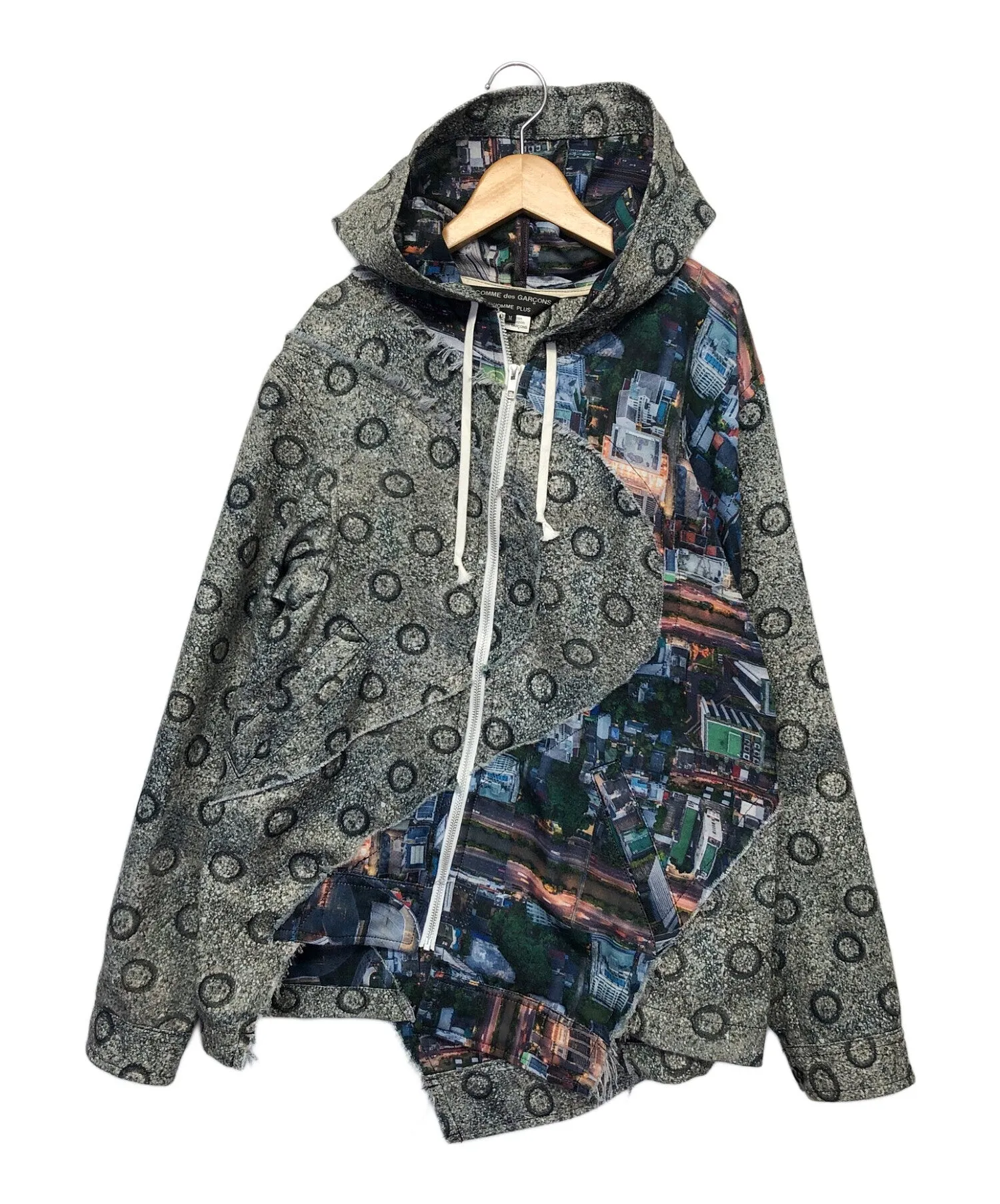 [Pre-owned] COMME des GARCONS HOMME PLUS zip hoodie PB-J007