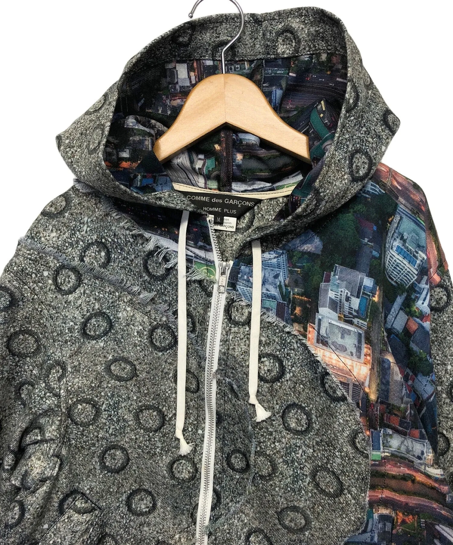 [Pre-owned] COMME des GARCONS HOMME PLUS zip hoodie PB-J007